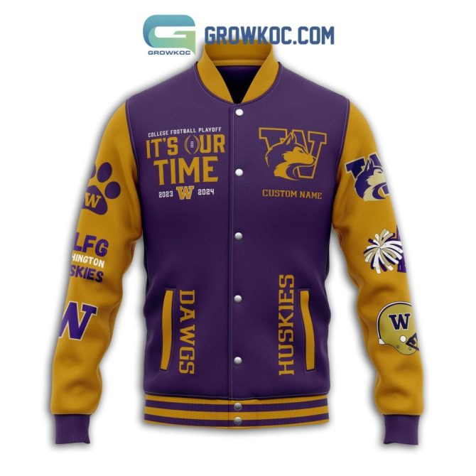 Customizable Uw Huskies Varsity Jacket - Show Your Pride In Style! - Image 2