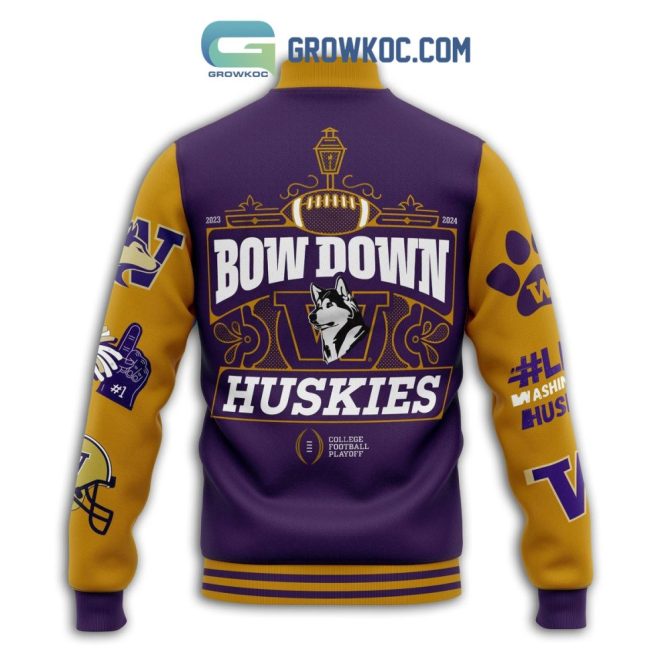 Customizable Uw Huskies Varsity Jacket - Show Your Pride In Style! - Image 3