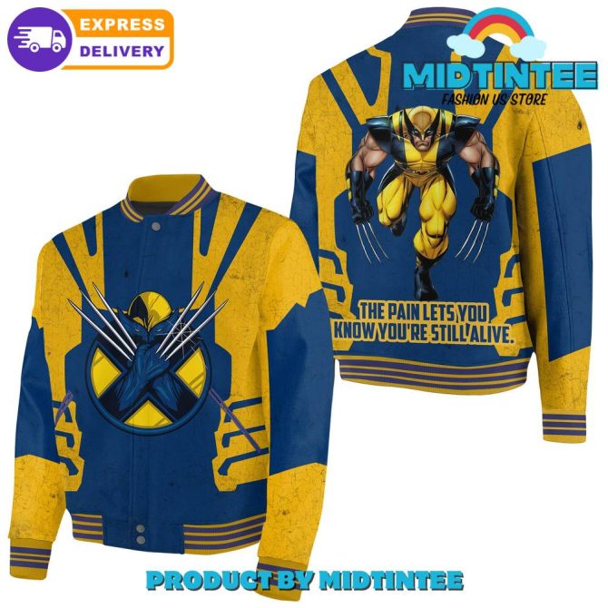 Express Delivery: Unisex Superhero Varsity Jacket – Bold Design, Perfect Gift!