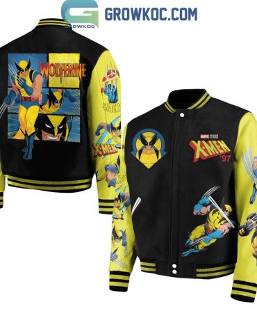 Limited Edition Wolverine X-Men '97 Varsity Jacket - Vibrant Colors & Iconic Design - Perfect Gift For Marvel Fans!