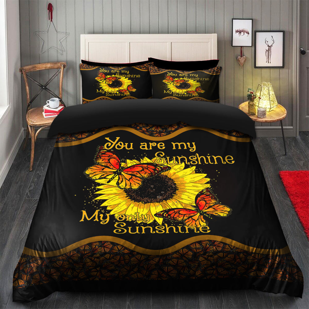 You Are My Sunshine My Only Sunshine Bedding Set Duvet Cover And 2 Pillowcases