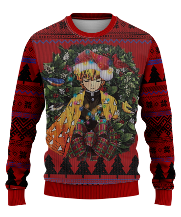 Festive Anime Christmas Sweater – Cozy Holiday Knit With Unique Design