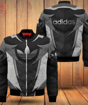 Best Adidas Dark Color Luxury Brand Bomber Jacket Limited Edition