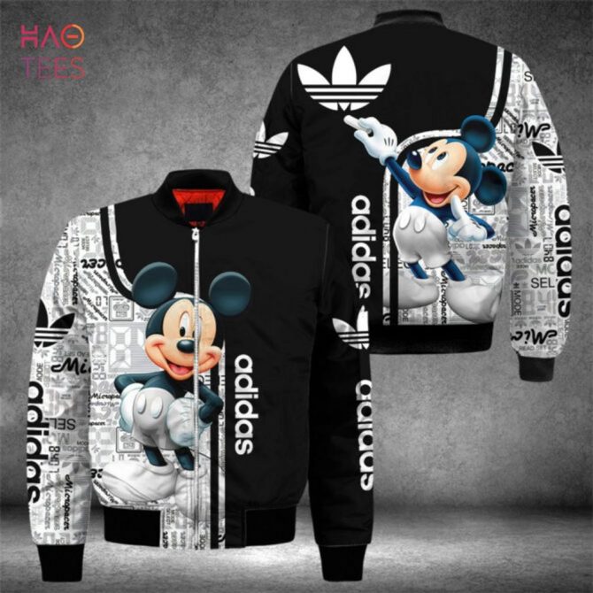 Adidas X Mickey Mouse Bomber Jacket – Stylish Graphic Outerwear For Disney Fans - Image 2