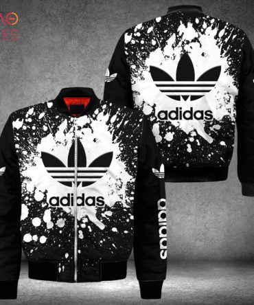 Stylish Black & White Splatter Bomber Jacket - Trendy Streetwear For Men & Women