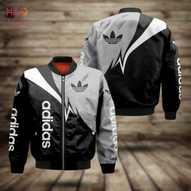 Stylish Adidas Colorblock Bomber Jacket – Iconic Design, Perfect For Trendy Streetwear Enthusiasts - Image 2