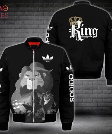 Adidas Lion King Bomber Jacket - Stylish Graphic Design For Fans