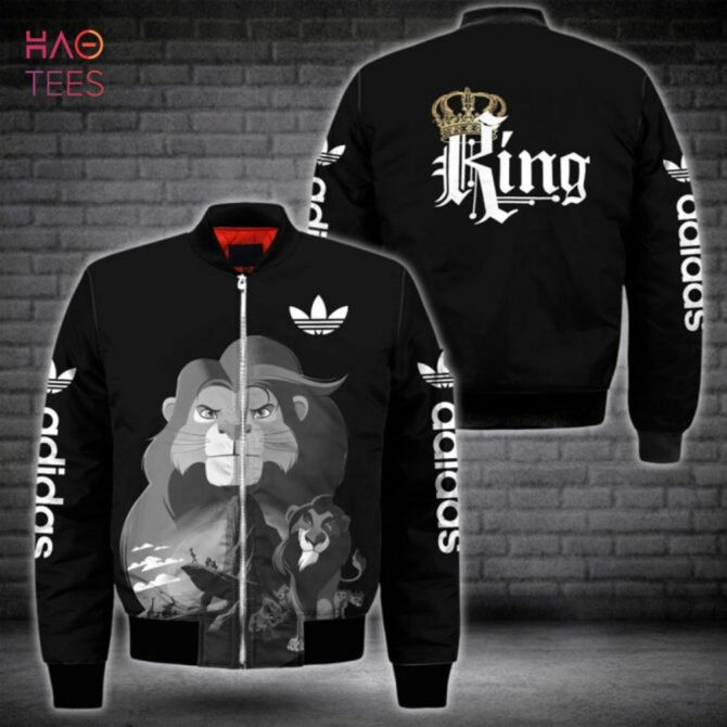 Adidas Lion King Bomber Jacket - Stylish Graphic Design For Fans - Image 2
