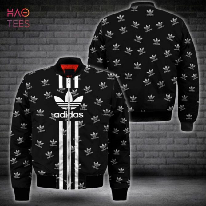 Stylish Black Logo Bomber Jacket - Trendy Streetwear For Men & Women - Image 2