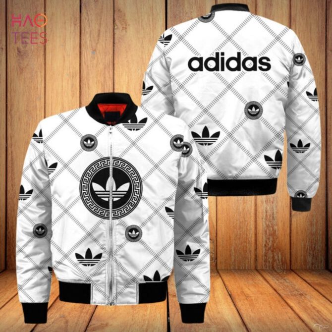 Trendy White Bomber Jacket With Logo Print – Stylish Streetwear For Men & Women - Image 2