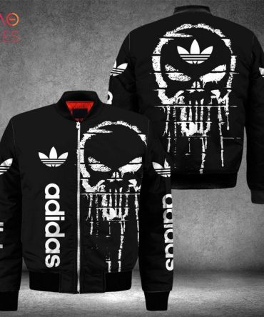 Stylish Black Skull Bomber Jacket - Trendy Graphic Design, Perfect For Casual Wear