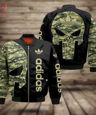 Camouflage Skull Bomber Jacket - Trendy Streetwear For Men & Women , Limited Edition