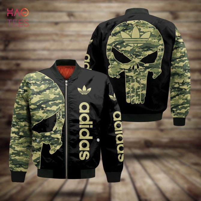 Camouflage Skull Bomber Jacket - Trendy Streetwear For Men & Women , Limited Edition