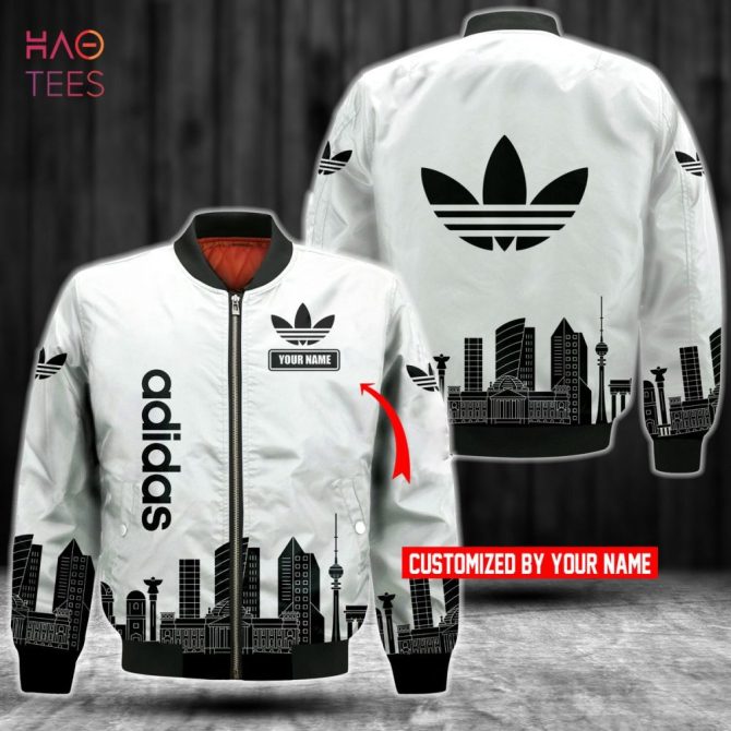 Customizable Cityscape Bomber Jacket - Personalize Your Style Now!