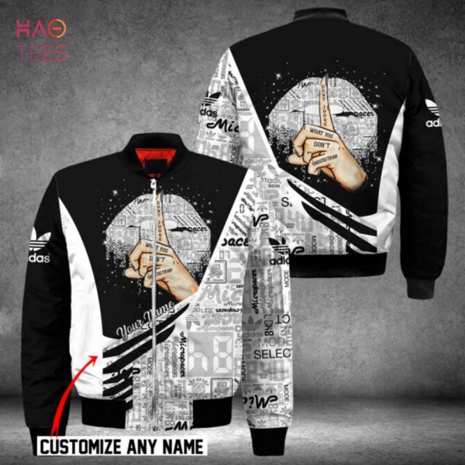 Customizable Graphic Bomber Jacket - Unique Design & Personalized Name Feature - Image 2