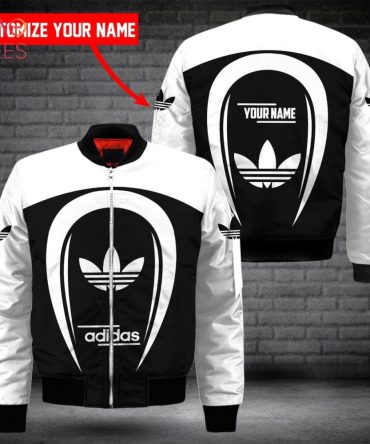 Customizable Adidas Bomber Jacket – Personalize With Your Name – Stylish & Unique Design