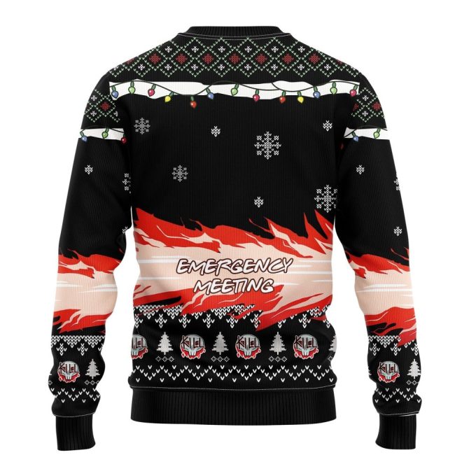 Among Us Imposter Meeting Ugly Christmas Sweater Amazing Gift Idea Thanksgiving Gift - Image 2