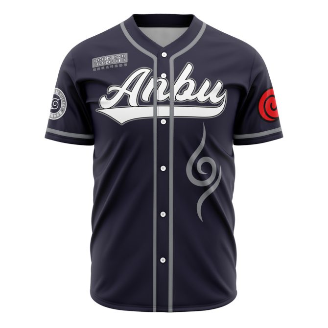 Stylish Anbu Baseball Jersey - Premium Quality Anime-Inspired Sportswear
