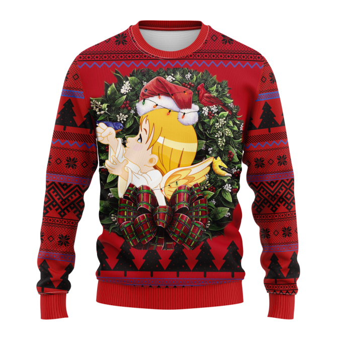 Angel 2 Noel Mc Ugly Christmas Sweater Thanksgiving Gift