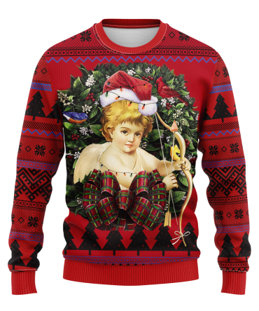 Angel 3 Noel Mc Ugly Christmas Sweater Thanksgiving Gift