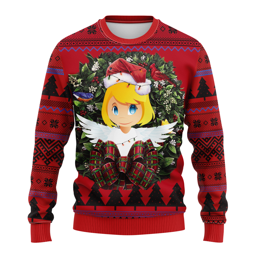 Angel Noel Mc Ugly Christmas Ugly Christmas Sweater Thanksgiving Gift - Image 3