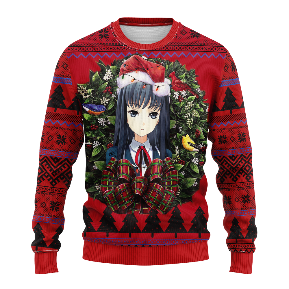 Anime Girl Cute Mc Ugly Christmas Ugly Christmas Sweater Thanksgiving Gift - Image 3