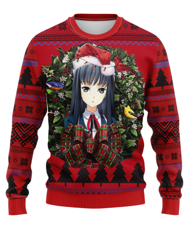 Anime Girl Cute Mc Ugly Christmas Ugly Christmas Sweater Thanksgiving Gift