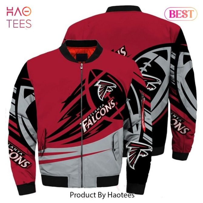 Atlanta Falcons Bomber Jacket - Bold Design, Perfect Gift For Fans!