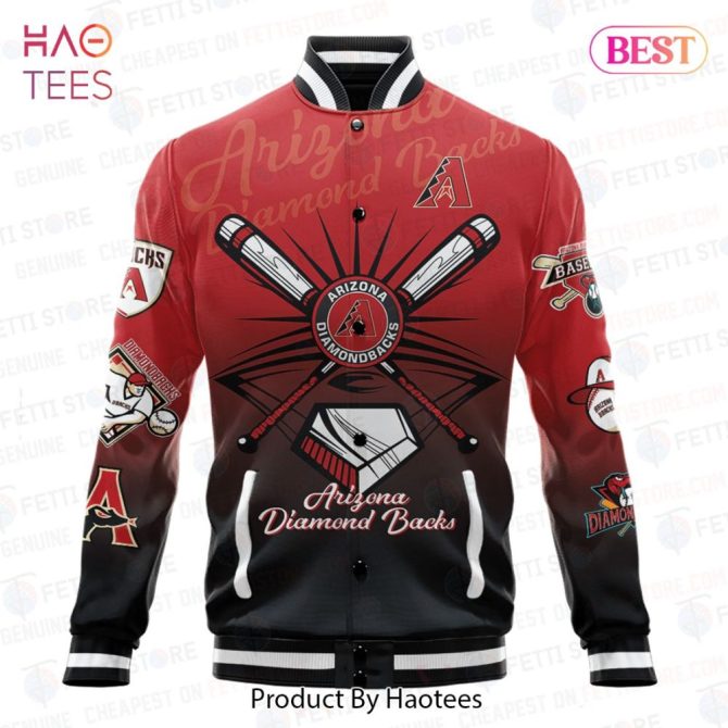 Arizona Diamondbacks Bomber Jacket - Stylish Mlb Fan Gear By Haotees - Image 2