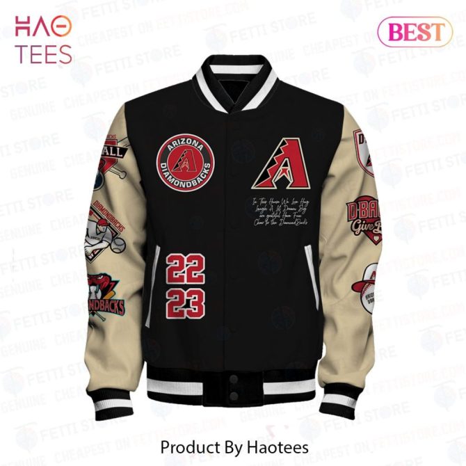 Arizona Diamondbacks Varsity Jacket – Stylish Mlb Fan Apparel For Men & Women - Image 2