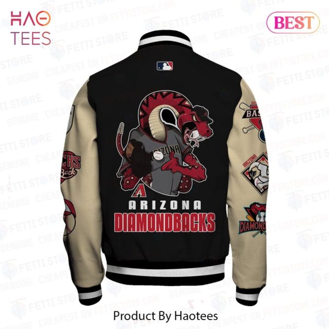 Arizona Diamondbacks Varsity Jacket – Stylish Mlb Fan Apparel For Men & Women - Image 3
