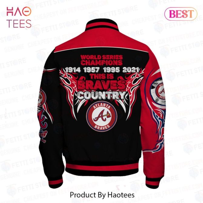 Atlanta Braves World Series Champions Jacket - Limited Edition Fan Gear - Image 3