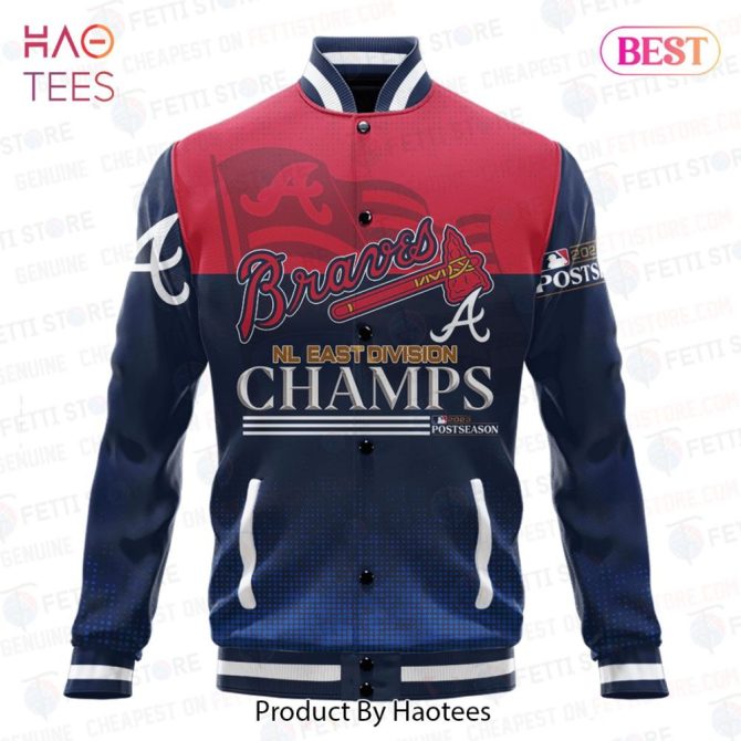 2023 Braves Nl East Division Champs Jacket - Celebrate In Style With Haotees! - Image 2