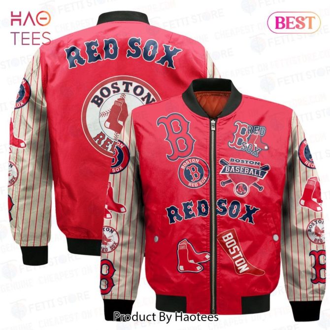 Available Boston Red Soxmajor League Baseball   Unisex Aop Bomber Jacket