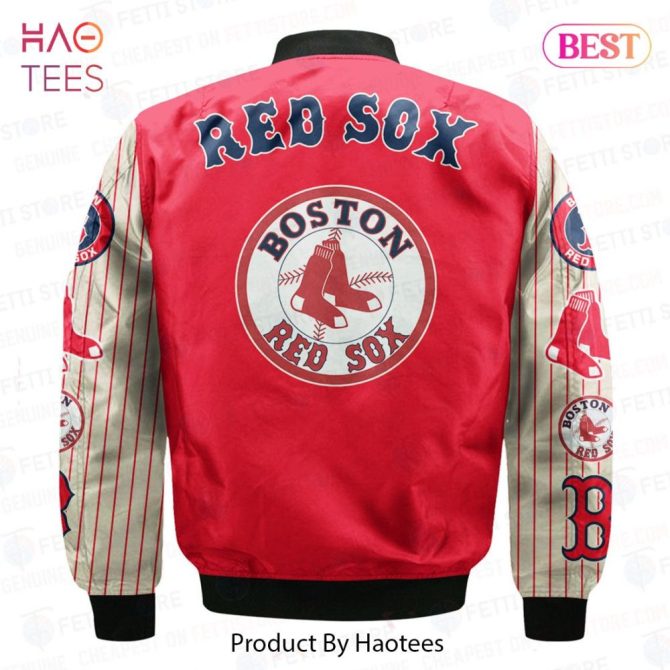 Available Boston Red Soxmajor League Baseball   Unisex Aop Bomber Jacket - Image 3