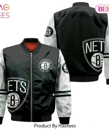 Available Brooklyn Nets National Basketball Association   3D Bomber Jacket