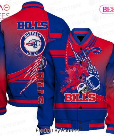 Buffalo Bills Nfl Fan Jacket – Bold Design With Team Logo & Graphics – Unisex Sports Apparel