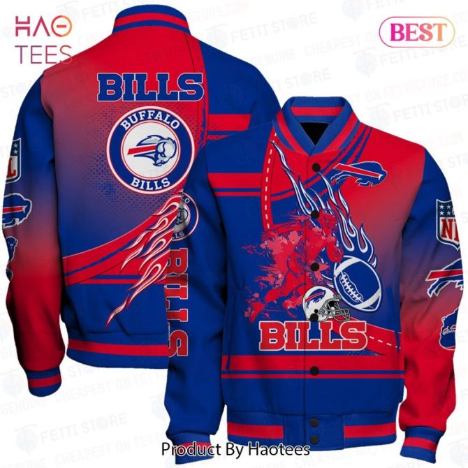 Buffalo Bills Nfl Fan Jacket – Bold Design With Team Logo & Graphics – Unisex Sports Apparel