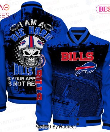 Buffalo Bills Die Hard Fan Jacket - Bold Graphic Design, Perfect Gift For Football Enthusiasts