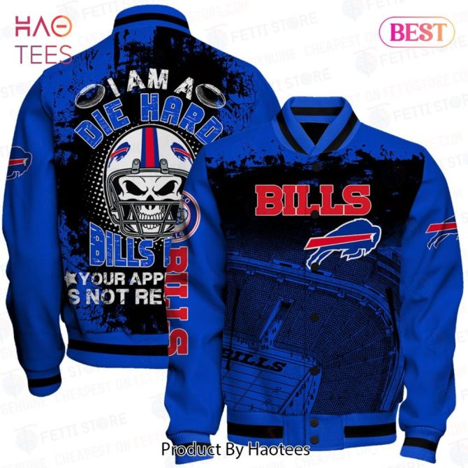 Buffalo Bills Die Hard Fan Jacket - Bold Graphic Design, Perfect Gift For Football Enthusiasts