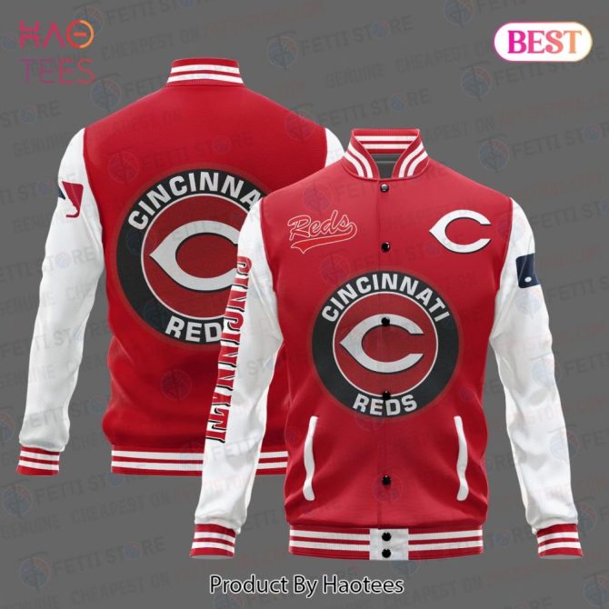 Cincinnati Reds Varsity Jacket - Stylish Team Spirit Apparel For Fans