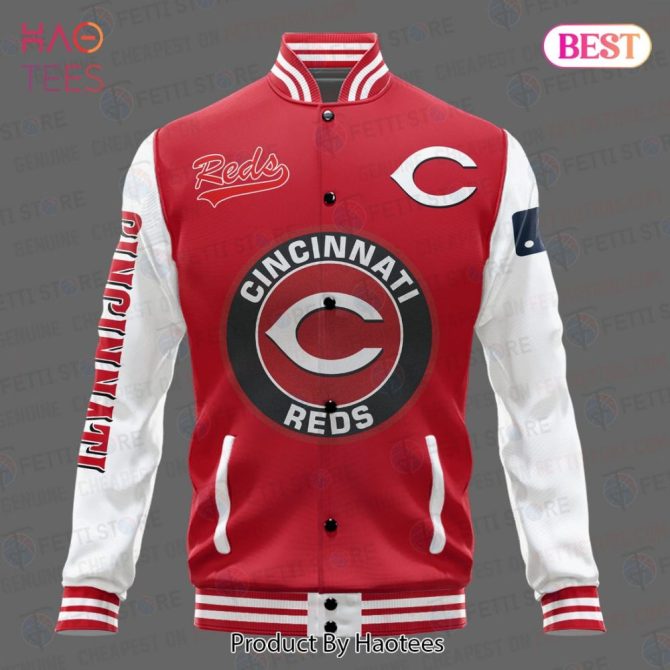 Cincinnati Reds Varsity Jacket - Stylish Team Spirit Apparel For Fans - Image 2