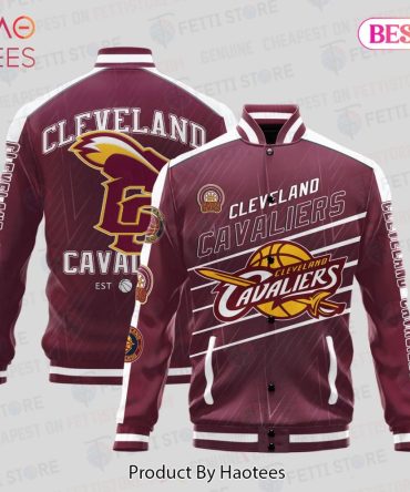 Cleveland Cavaliers Varsity Jacket - Stylish Fan Gear For Basketball Enthusiasts
