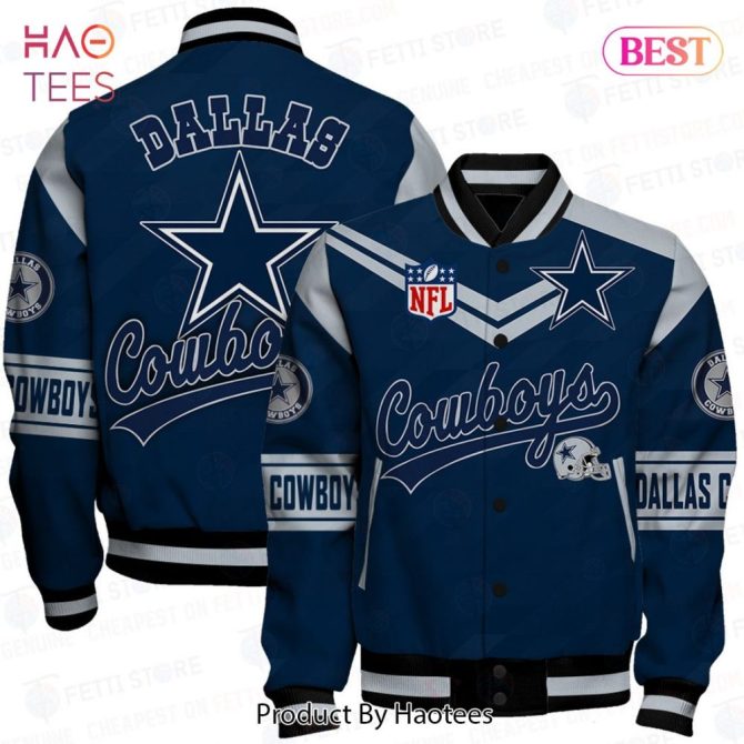 Dallas Cowboys Nfl Varsity Jacket - Premium Unisex Design For Fans