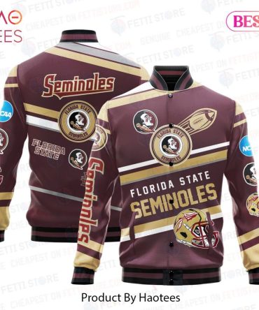 Florida State Seminoles Bomber Jacket - Official Ncaa Gear By Haotees