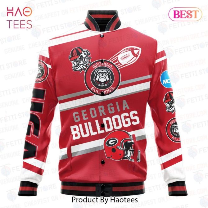 Georgia Bulldogs Bomber Jacket - Official Ncaa Fan Gear, Stylish & Warm - Image 2