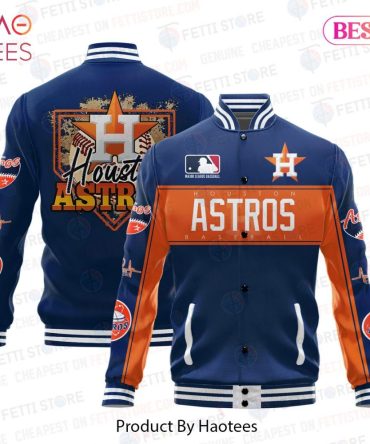 Limited Edition Houston Astros Varsity Jacket – Premium Baseball Team Apparel By Haotees