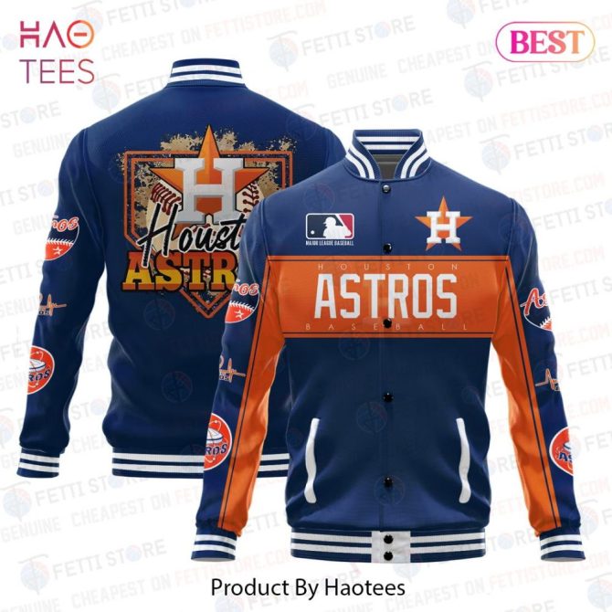 Limited Edition Houston Astros Varsity Jacket – Premium Baseball Team Apparel By Haotees
