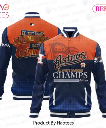 2023 Astros Al West Division Champs Varsity Jacket - Celebrate Victory In Style!