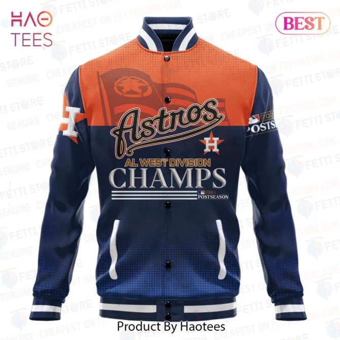 2023 Astros Al West Division Champs Varsity Jacket - Celebrate Victory In Style! - Image 2